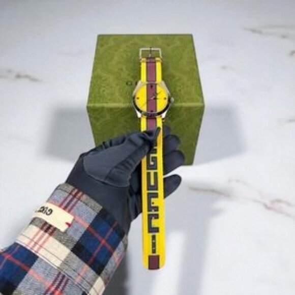 NIB Authentic Gucci G-Timeless Watch - Picture 6 of 8